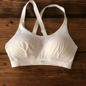 VSX White Sports Bra